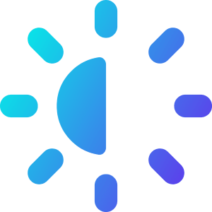 Brightness 2 Icon from Core Gradient - Free Set