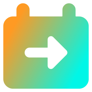 Calendar Jump To Date Icon from Core Gradient - Free Set