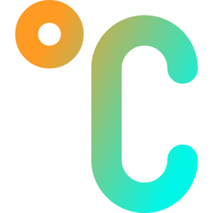 Celsius Icon from Core Gradient - Free Set
