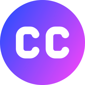 Creative Commons Icon from Core Gradient - Free Set