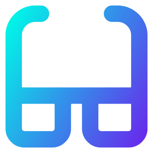 Glasses Icon from Core Gradient - Free Set