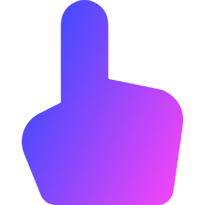 Hand Cursor Icon from Core Gradient - Free Set