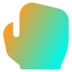 Hand Grab Icon from Core Gradient - Free Set
