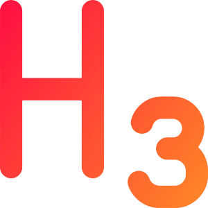 Heading 3 Paragraph Styles Heading Icon from Core Gradient - Free Set