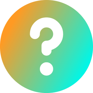 Help Question 1 Icon from Core Gradient - Free Set