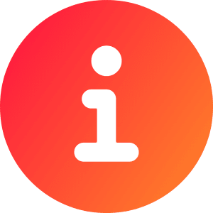Information Circle Icon from Core Gradient - Free Set
