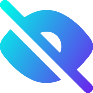 Invisible 1 Icon from Core Gradient - Free Set