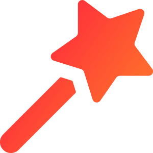 Magic Wand 2 Icon from Core Gradient - Free Set