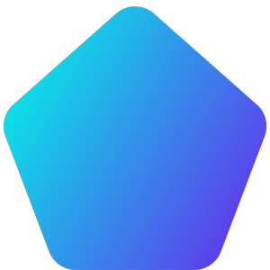 Pentagon Icon from Core Gradient - Free Set