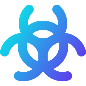 Radioactive 2 Icon from Core Gradient - Free Set