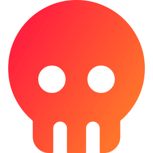 Skull 1 Icon from Core Gradient - Free Set