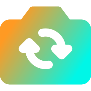 Video Swap Camera Icon from Core Gradient - Free Set