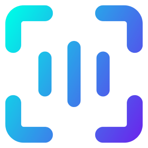 Voice Scan 2 Icon from Core Gradient - Free Set
