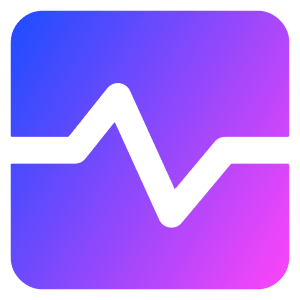Wave Signal Square Icon from Core Gradient - Free Set