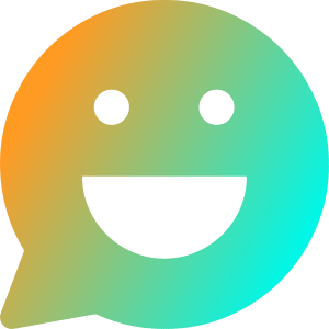 Chat Bubble Oval Smiley 2 Icon from Core Gradient - Free Set