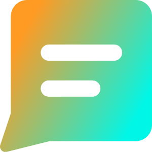 Chat Bubble Text Square Icon from Core Gradient - Free Set