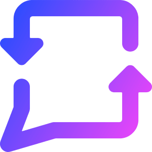 Discussion Converstion Reply Icon from Core Gradient - Free Set