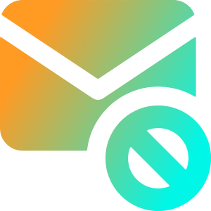Inbox Block Icon from Core Gradient - Free Set