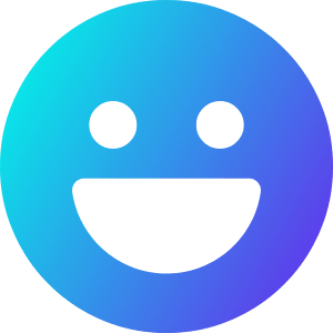 Smiley Happy Icon from Core Gradient - Free Set