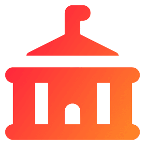 City Hall Icon from Core Gradient - Free Set