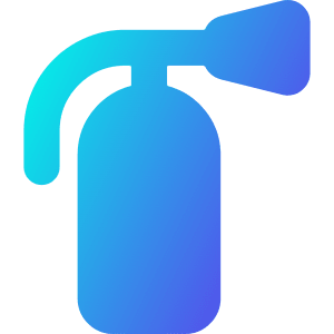 Fire Extinguisher Sign Icon from Core Gradient - Free Set