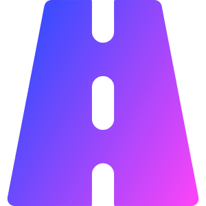 Street Road Icon from Core Gradient - Free Set