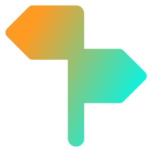 Street Sign Icon from Core Gradient - Free Set