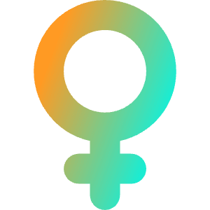 Woman Symbol Icon from Core Gradient - Free Set