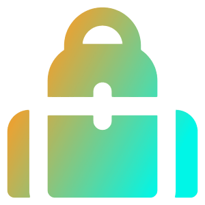 Backpack Icon from Core Gradient - Free Set