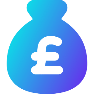 Bag Pound Icon from Core Gradient - Free Set