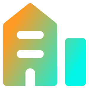 Building 2 Icon from Core Gradient - Free Set
