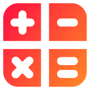 Calculator 2 Icon from Core Gradient - Free Set