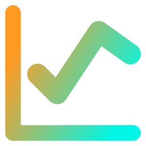 Graph Icon from Core Gradient - Free Set