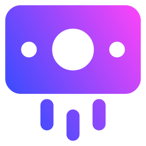 Payment Cash Out 3 Icon from Core Gradient - Free Set