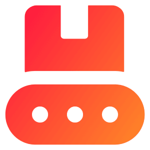 Production Belt Icon from Core Gradient - Free Set