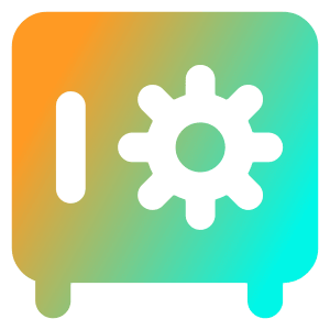 Safe Vault Icon from Core Gradient - Free Set