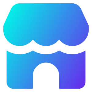 Store 1 Icon from Core Gradient - Free Set