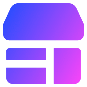 Store 2 Icon from Core Gradient - Free Set