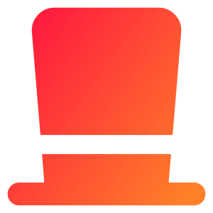 Tall Hat Icon from Core Gradient - Free Set