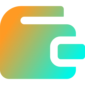 Wallet Icon from Core Gradient - Free Set