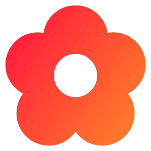 Flower Icon from Core Gradient - Free Set