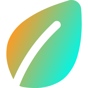 Leaf Icon from Core Gradient - Free Set