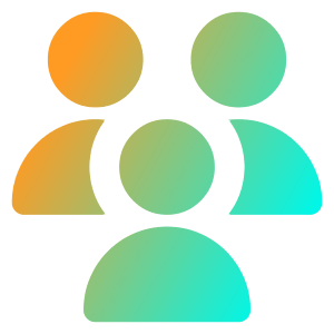 No Poverty Icon from Core Gradient - Free Set