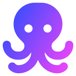 Octopus Icon from Core Gradient - Free Set
