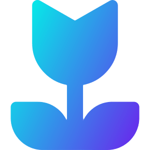 Potted Flower Tulip Icon from Core Gradient - Free Set