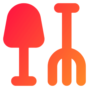 Shovel Rake Icon from Core Gradient - Free Set
