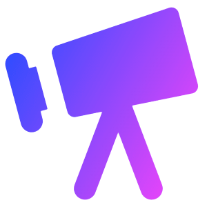 Telescope Icon from Core Gradient - Free Set
