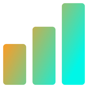 Signal Full Icon from Core Gradient - Free Set