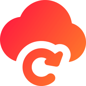 Cloud Refresh Icon from Core Gradient - Free Set