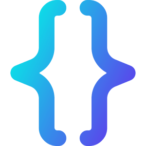 Curly Brackets Icon from Core Gradient - Free Set